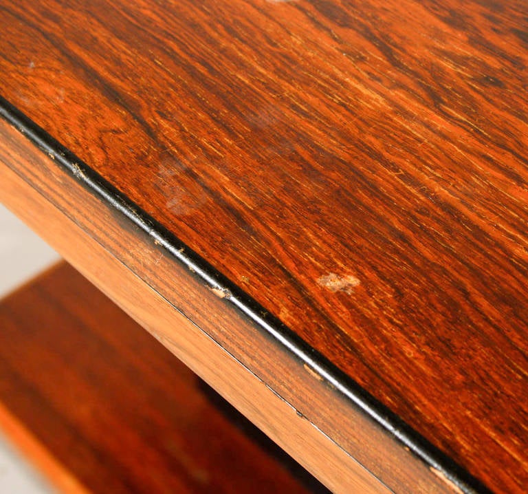 Rare swedish adjustable Otto Wretling table, 