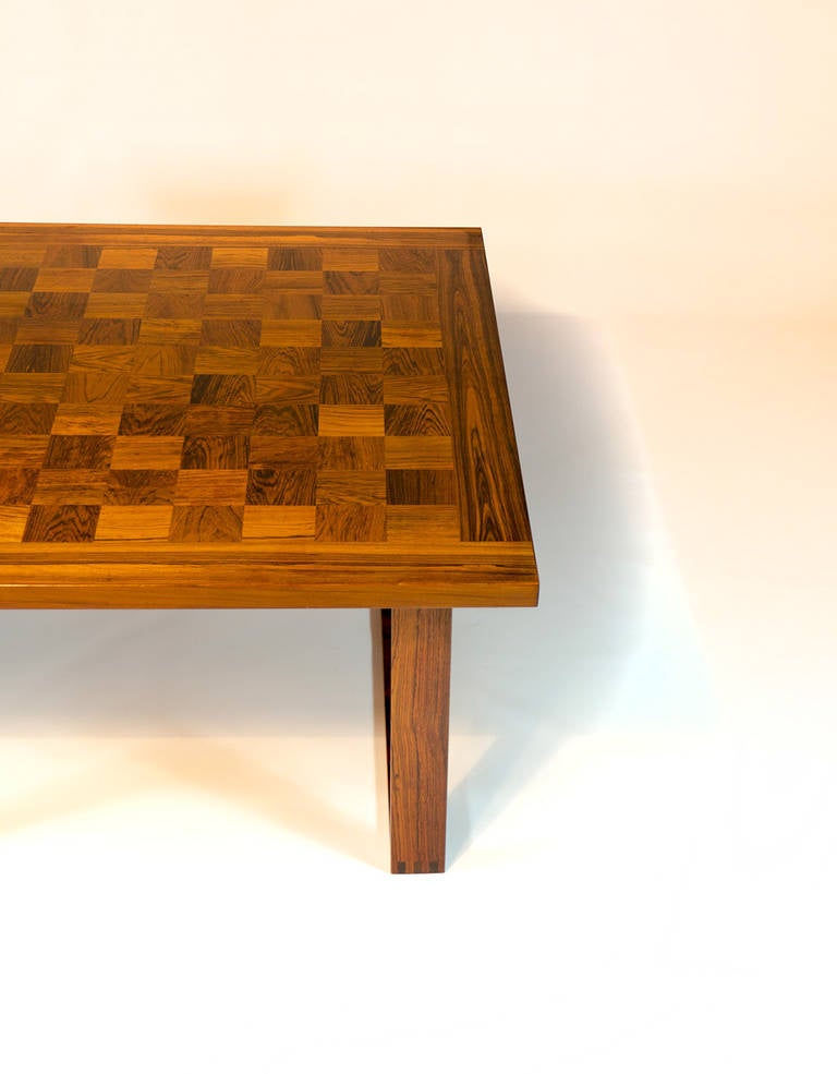 Rare Poul Cadovius Chess Table In Good Condition In Amsterdam, NL