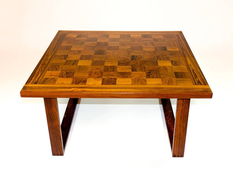 Mid-20th Century Rare Poul Cadovius Chess Table