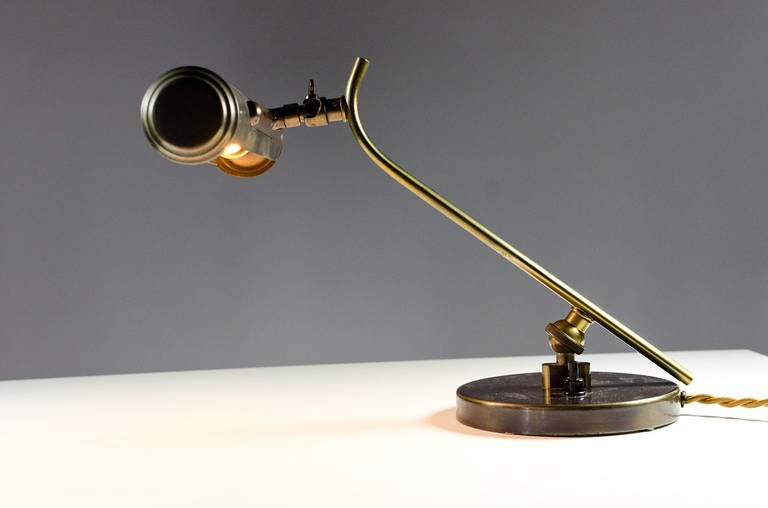Danish Very Rare Fog & Morup Desk Lamp For Sale