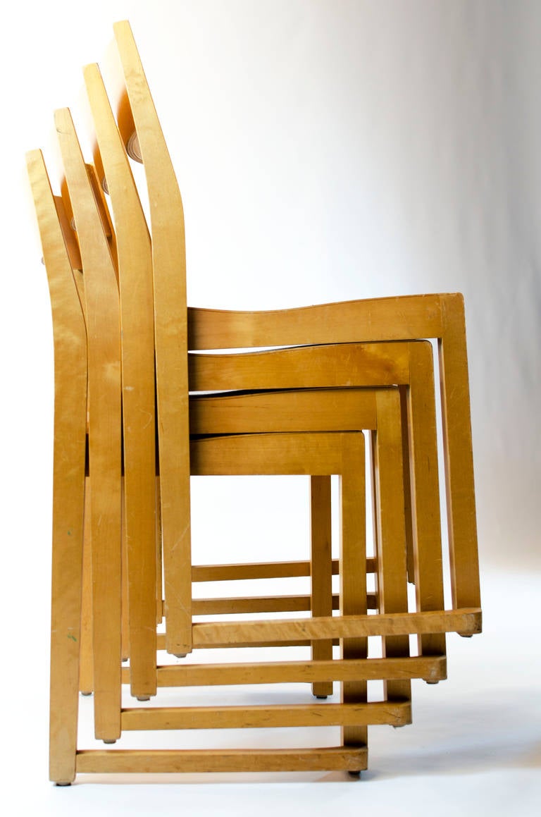 Mid-20th Century 14 Sven Markelius Stacking Chairs, Bodafors, 1932, Sweden
