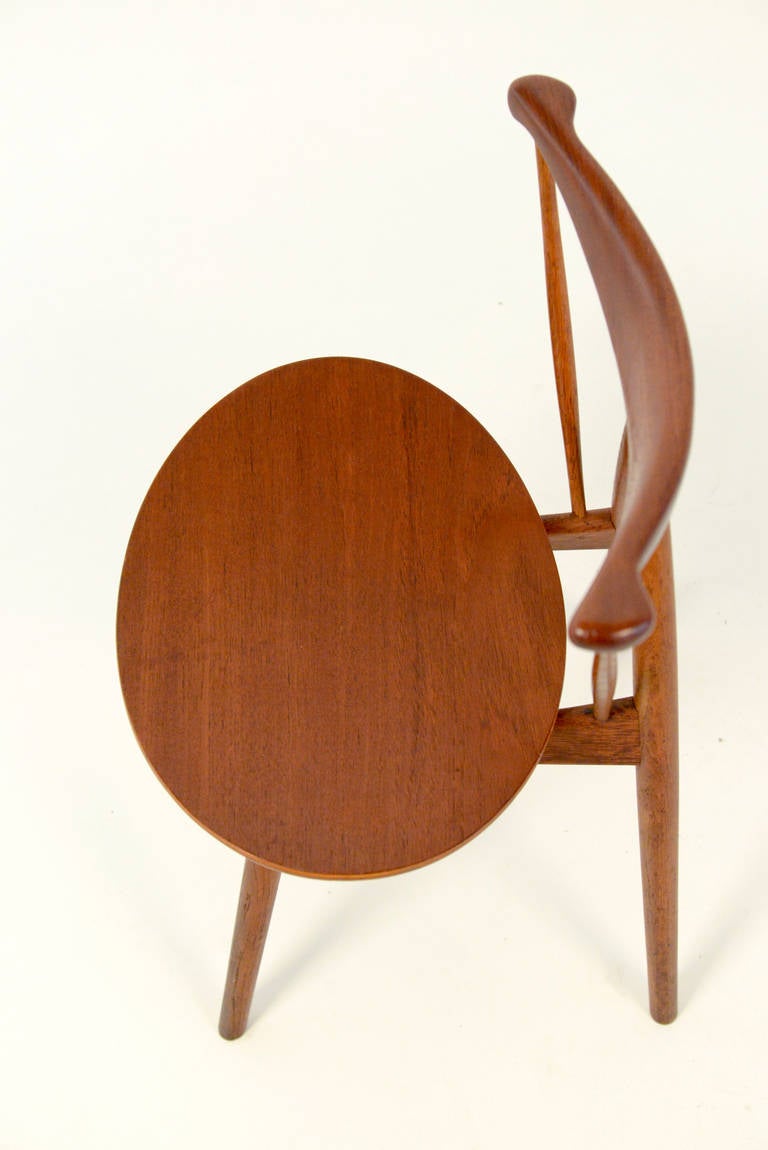 Extreme Rare Piano Chair by Vilhelm Wohlert, Excelent Condition. 1