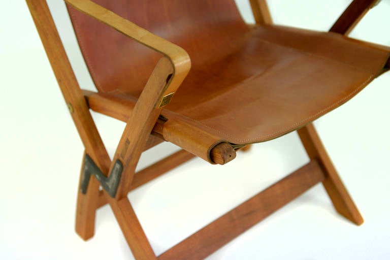 Prototype Jens Quistgaard SAX Folding Chair In Excellent Condition For Sale In Amsterdam, NL