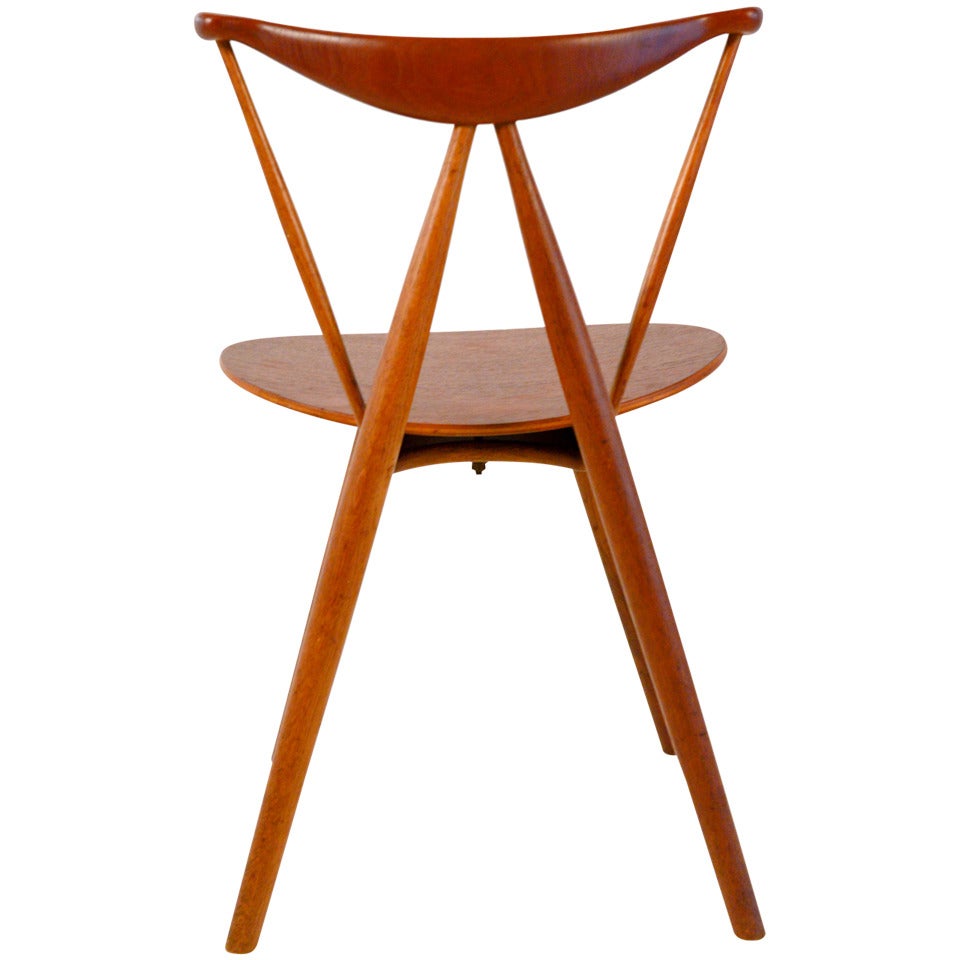 Extreme Rare Piano Chair by Vilhelm Wohlert, Excelent Condition.