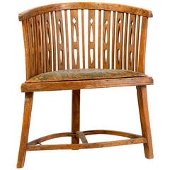 Very Cool Decorative Swedish Chair From Around 1800.