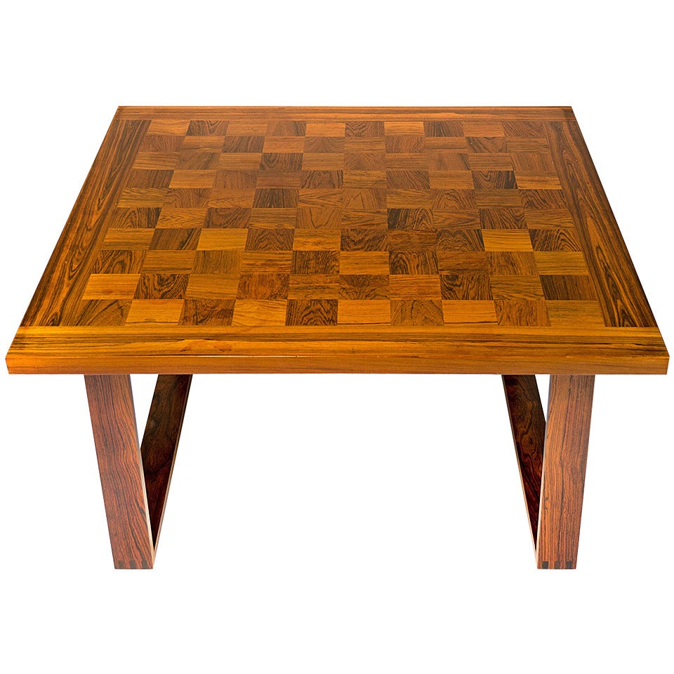 Rare Poul Cadovius Chess Table