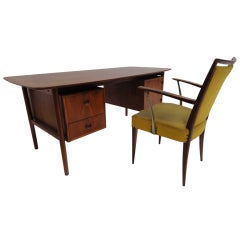 Rare William Watting (USA) desk and chair