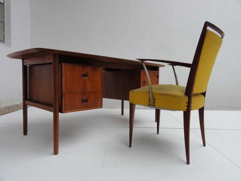 Rare William Watting (USA) desk and chair