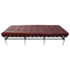 Super Rare Kho Liang ie F416 Daybed, Artifort 1959-60, Leather, Rosewood