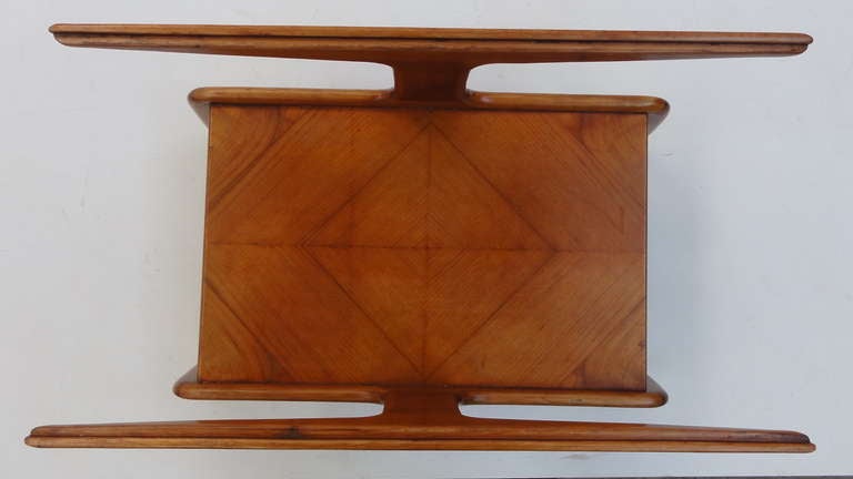 Domus Nova 2 Trier Coffee Table Attributed to Gio Ponti In Good Condition In bergen op zoom, NL