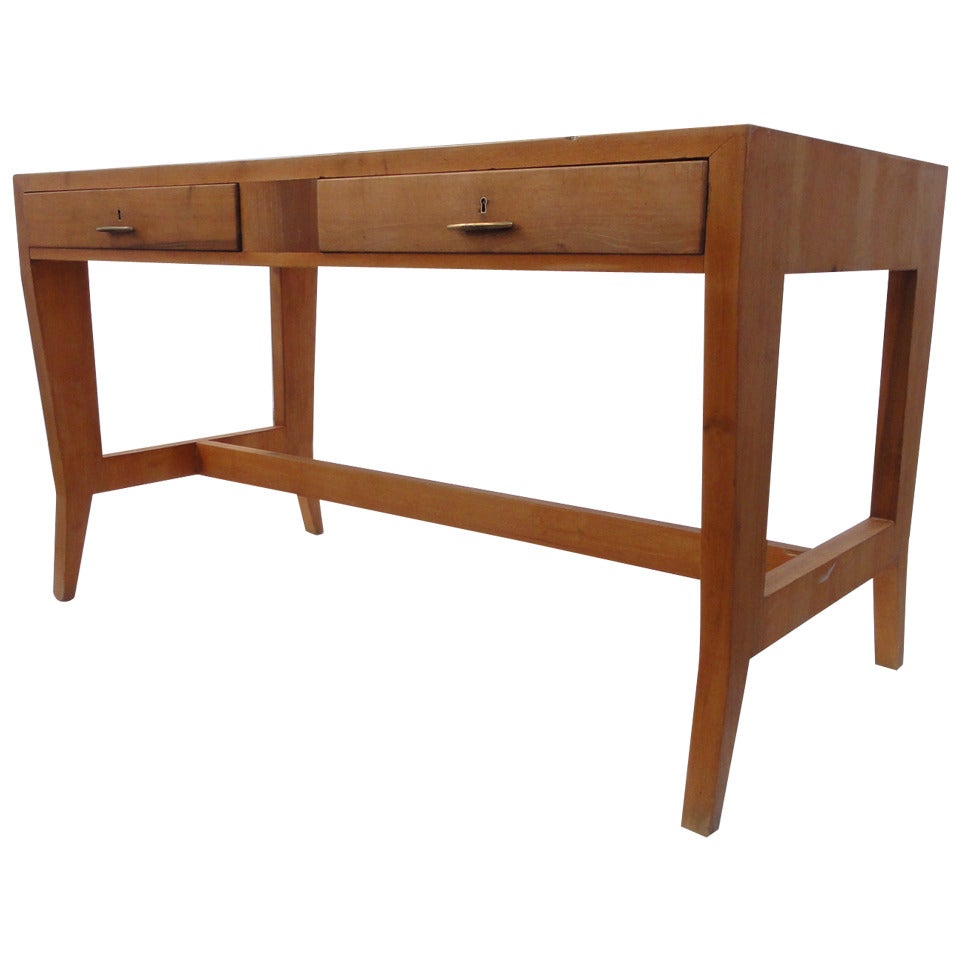 Gio Ponti desk  for the University of Padova, manufactured by Schirolli, 1955