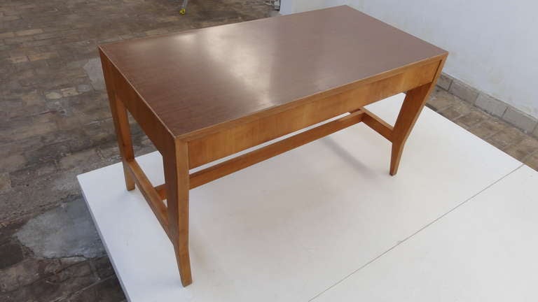 Gio Ponti desk  for the University of Padova, manufactured by Schirolli, 1955 In Fair Condition In bergen op zoom, NL