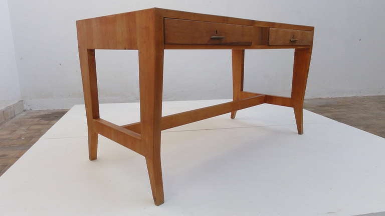 Mid-20th Century Gio Ponti desk  for the University of Padova, manufactured by Schirolli, 1955