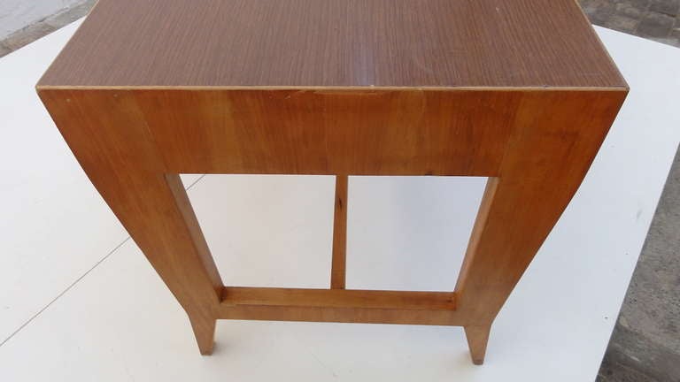 Mid-Century Modern Gio Ponti desk  for the University of Padova, manufactured by Schirolli, 1955