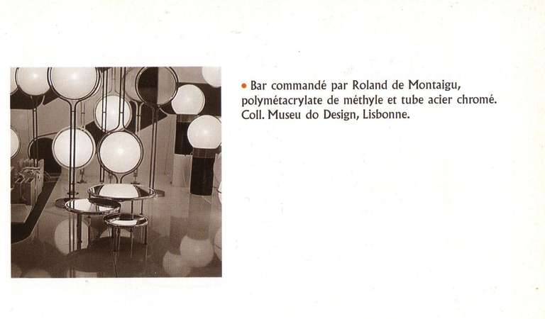 Elegante Stehlampe der Künstler Garrault & Delord,Chabrieres, Frankreich1971, herausgegeben 3