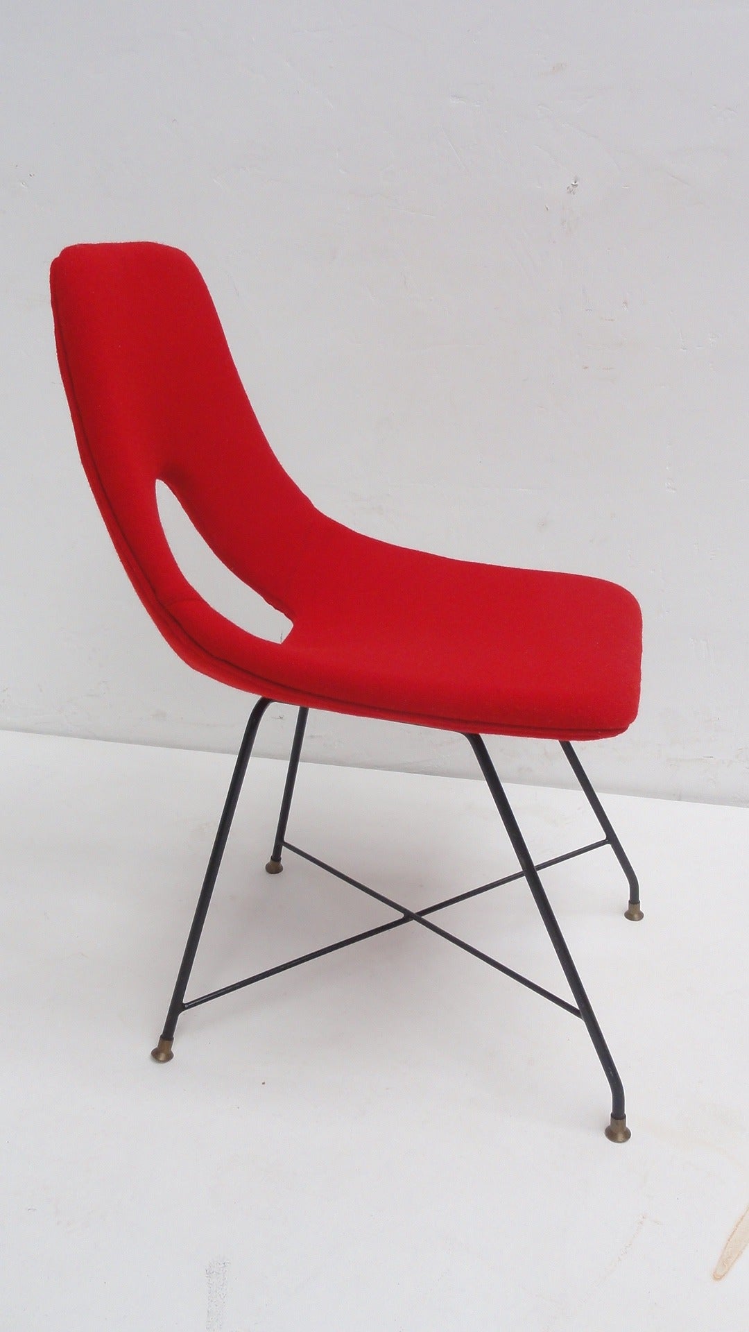 Single Side Chair by Augusto Bozzi for Fratelli Saporiti, Italy, 1958 1
