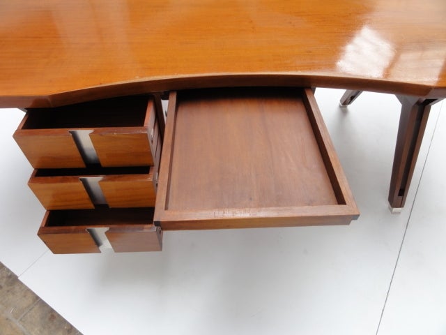 Mid-Century Modern Ico Parisi ''Terni'' Executive Desk, 1958, Published MIM Roma, Italy