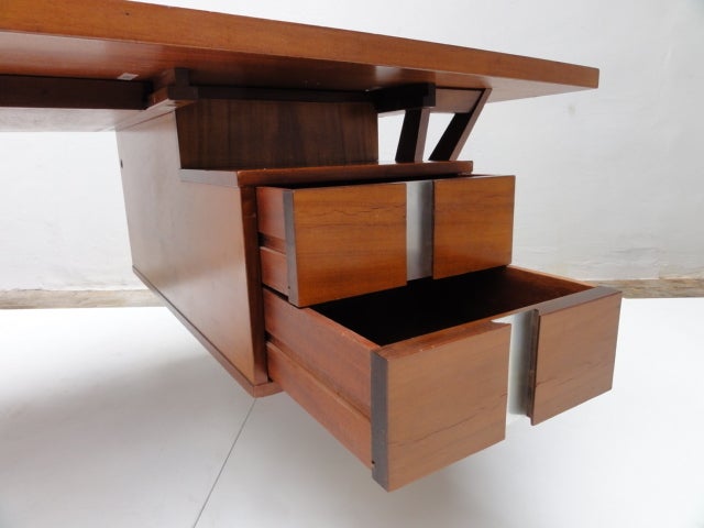 Ico Parisi ''Terni'' Executive Desk, 1958, Published MIM Roma, Italy 1