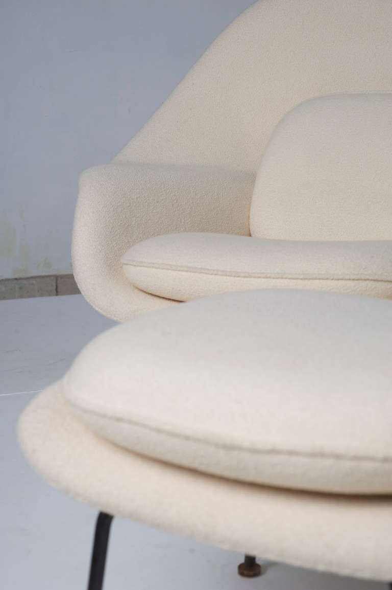 1950's Eero Saarinen ''Womb Chair'' Knoll International USA edition 3