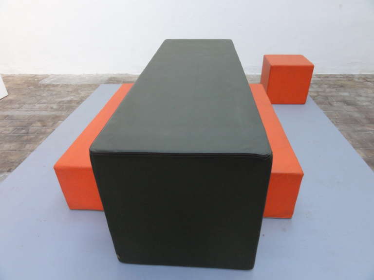 Fabric Serge Haelterman Functional Pop Art Modular Seating Jzuz Living Elements Belgian For Sale