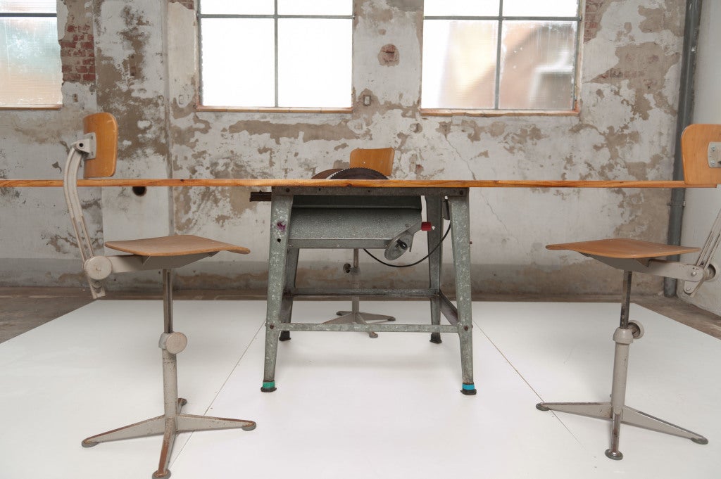 Contemporary Jorrim Kox ''Sawtable-Table'' piece unique 2012