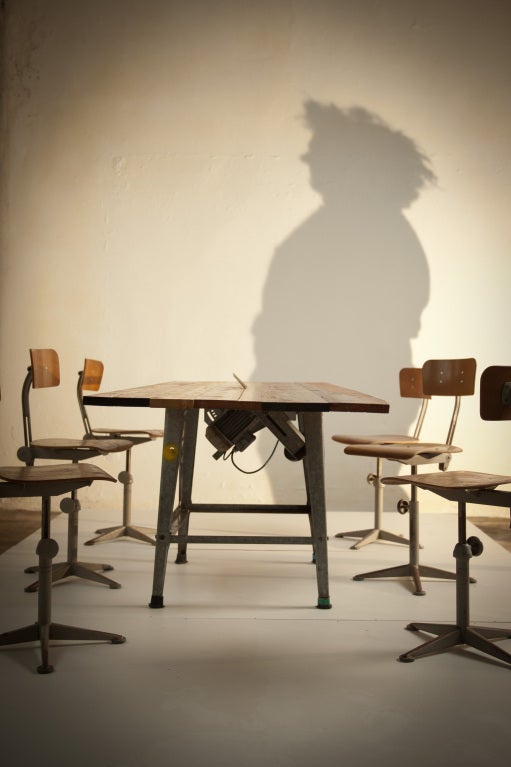 Jorrim Kox ''Sawtable-Table'' piece unique 2012 1
