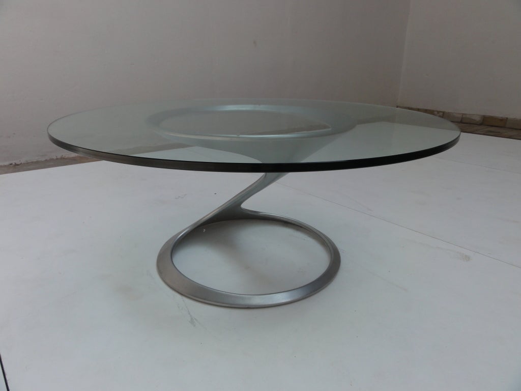 Rare table de forme libre du sculpteur Knut Hesterberg, publiée en vente 3