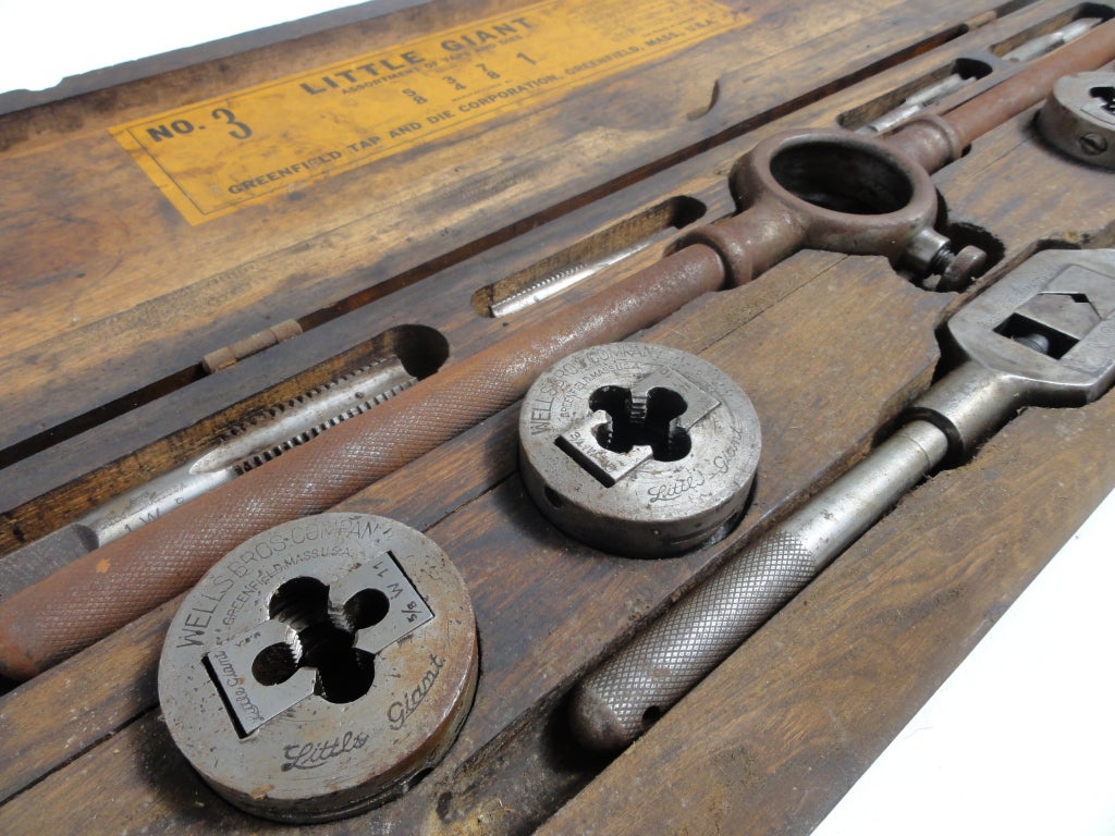 greenfield tap and die set for sale