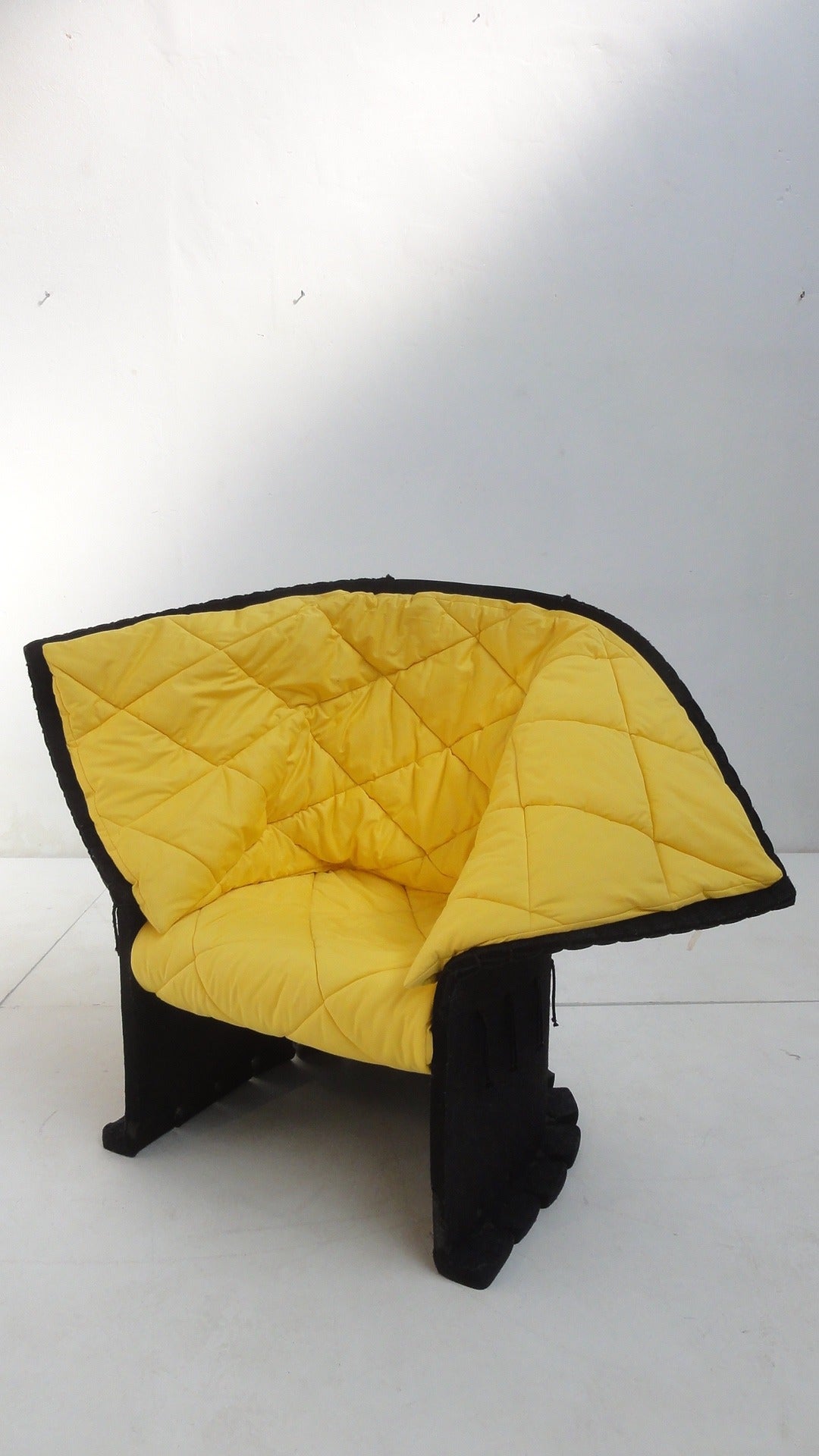 Cotton Gaetano Pesce 'Feltri' Chair for Cassina, Italy, 1987