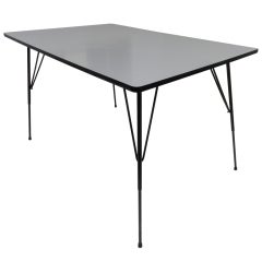 Rudolf Wolf table for Elsrijk Steel Frame Furniture 1950's