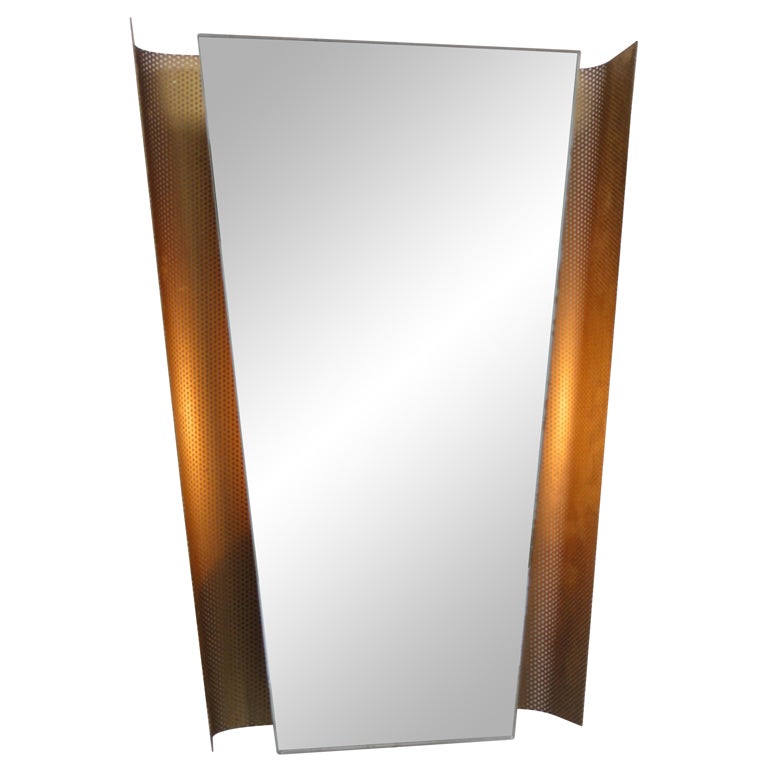Mategot Style Illuminated Mirror Artimeta Soest For Sale