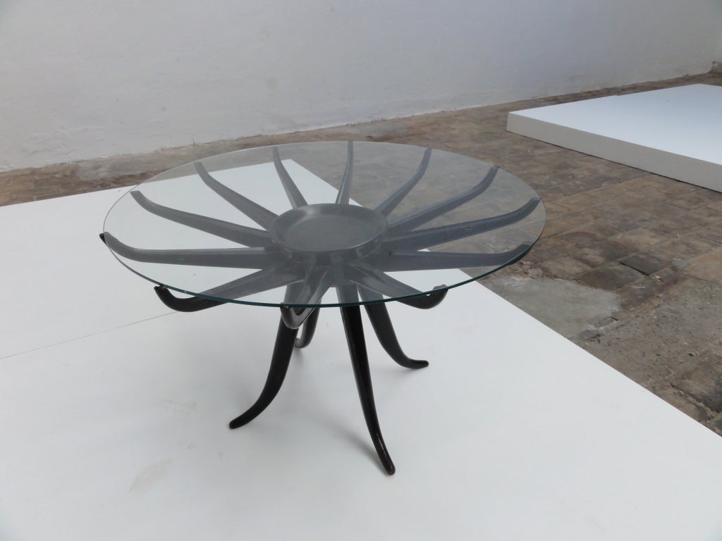 Mid-20th Century in the Style of Carlo de Carli ''Spider'' Coffeetable, Italy, 1950s