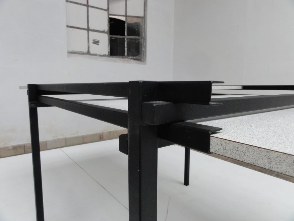 20th Century Rietveld Mondriaan Inspired Dining Table Studio Pastoe Holland