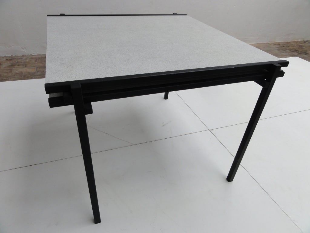 Metal Rietveld Mondriaan Inspired Dining Table Studio Pastoe Holland