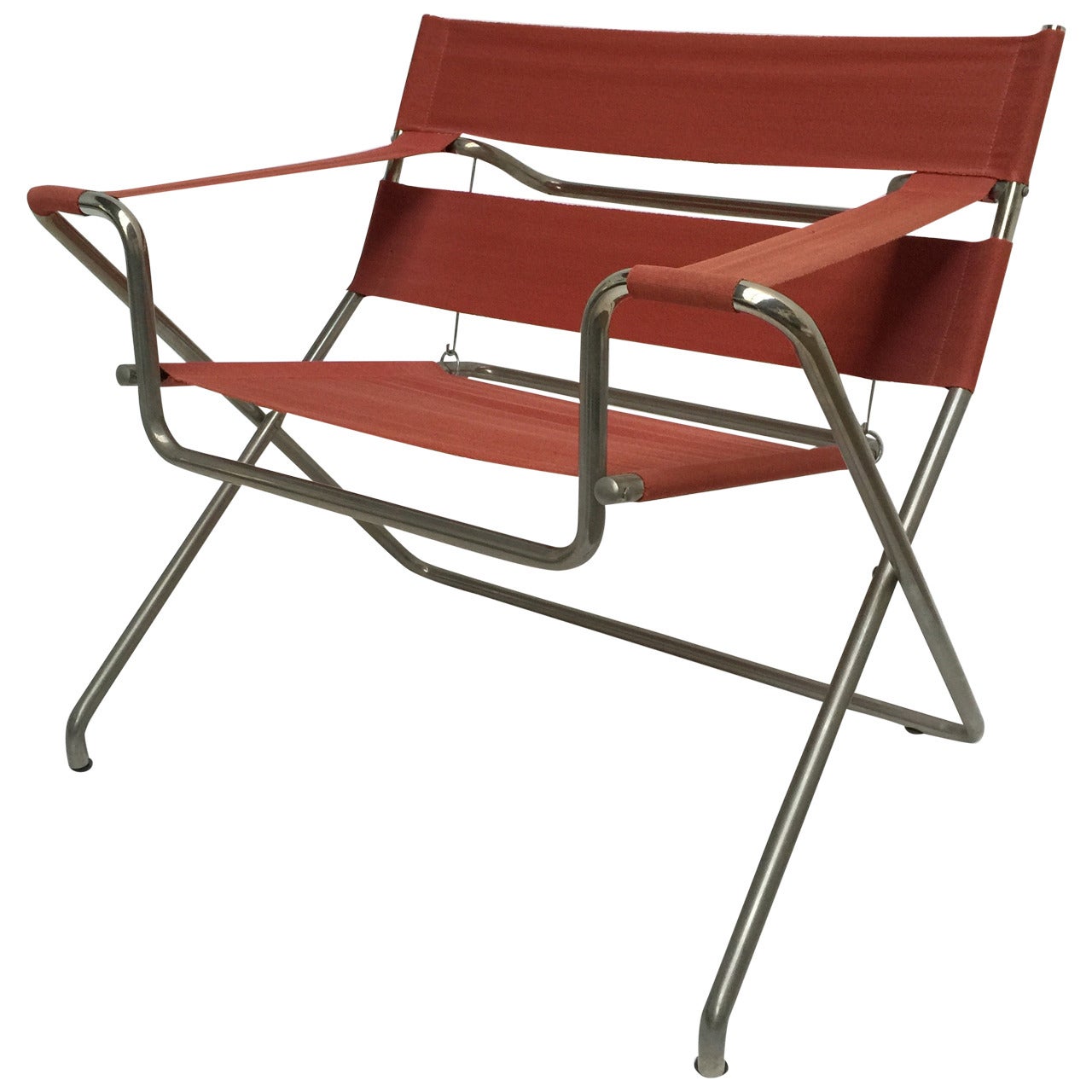 Marcel Breuer D4 Klappbarer Easy Chair, gekauft 1968, Tecta, Deutschland
