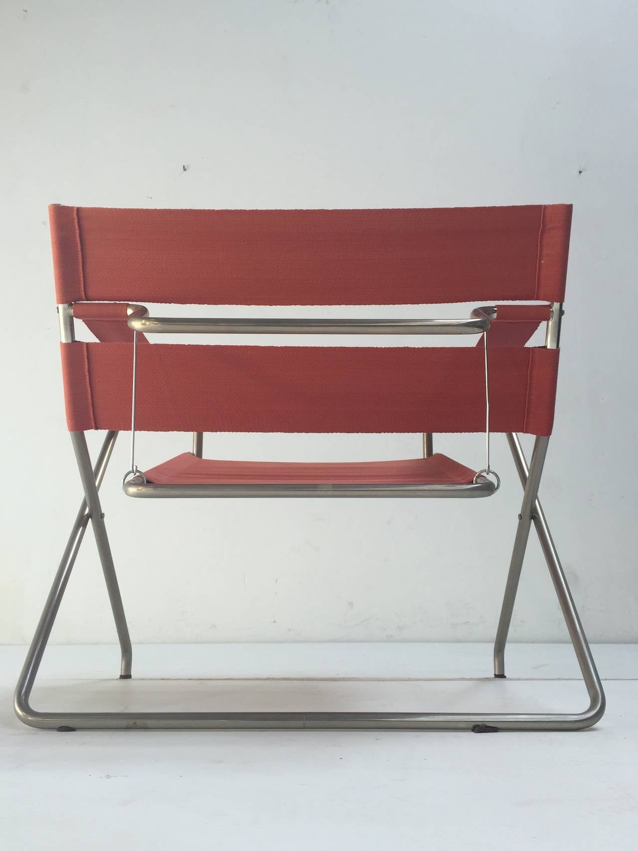 Marcel Breuer D4 Klappbarer Easy Chair, gekauft 1968, Tecta, Deutschland (Frühes 20. Jahrhundert)