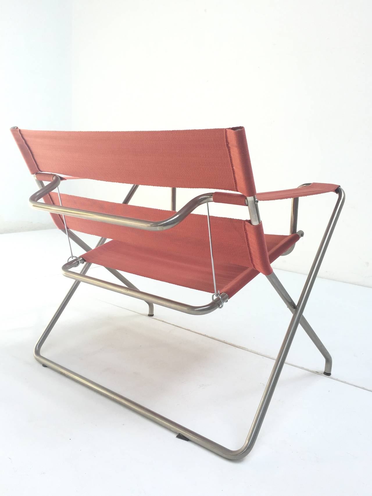 Marcel Breuer D4 Klappbarer Easy Chair, gekauft 1968, Tecta, Deutschland im Zustand „Gut“ in bergen op zoom, NL