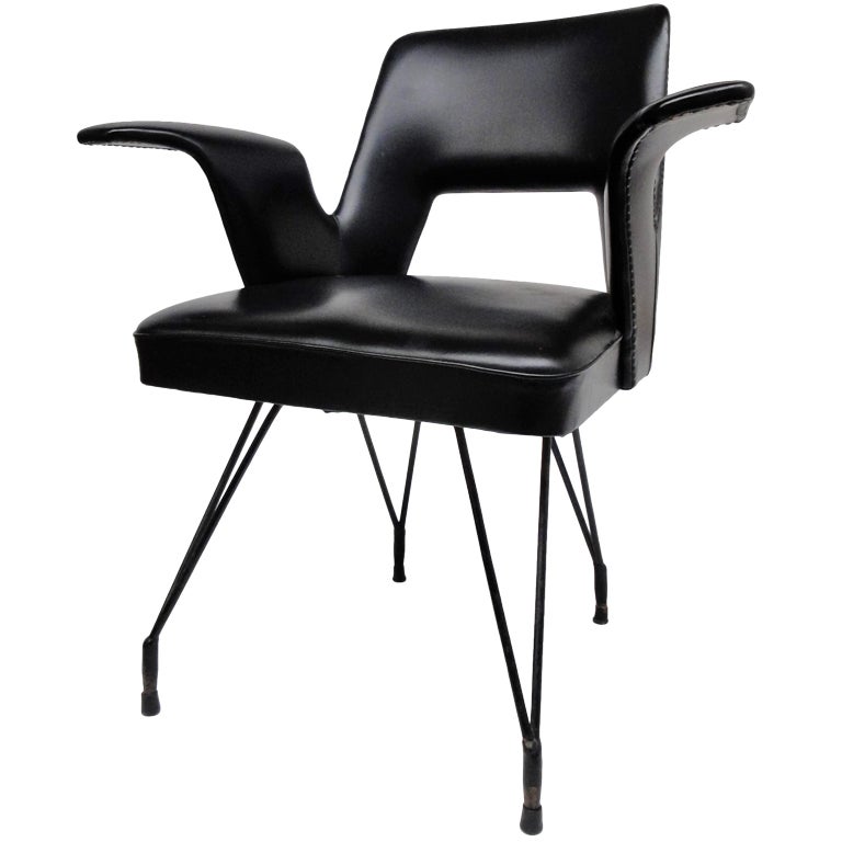 stunning 1950s gull wing chair attributed to Eisler 
Hauner for Forma, Italy