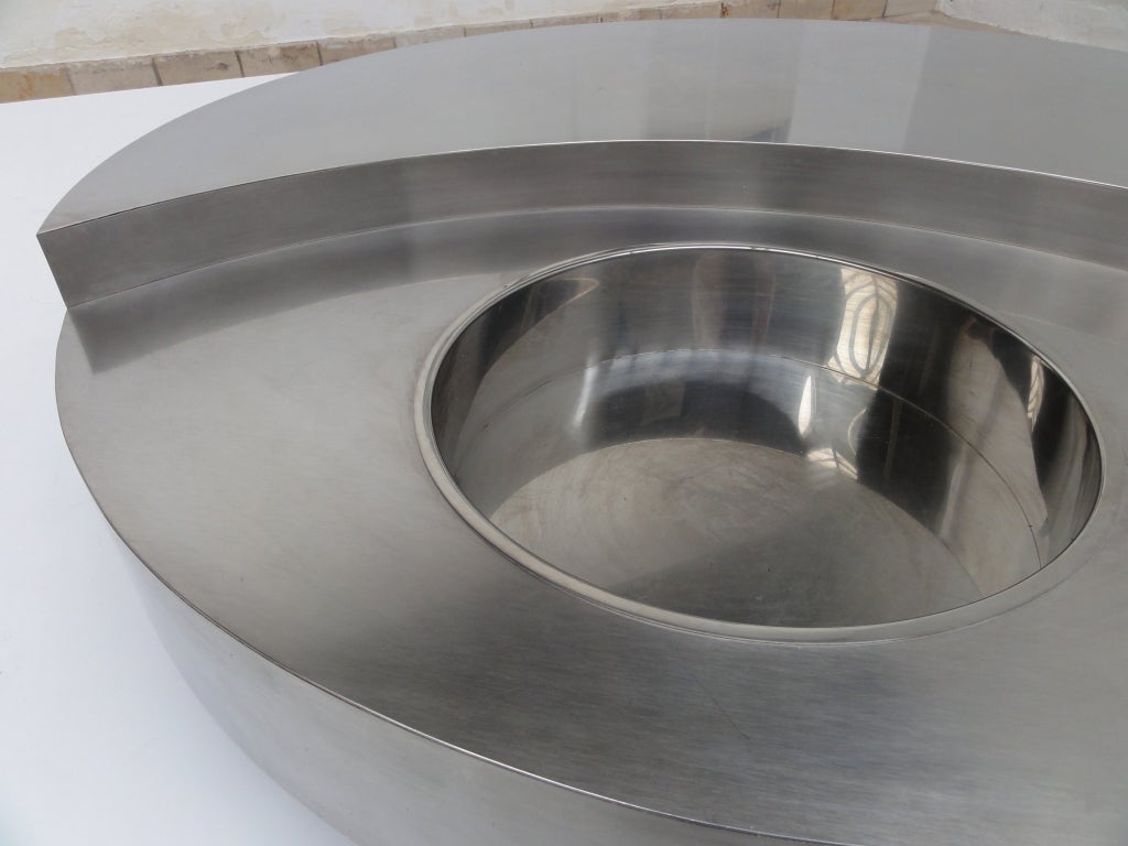 Willy Rizzo TRG Revolving Coffeetable Studio Willy Rizzo Italy 1