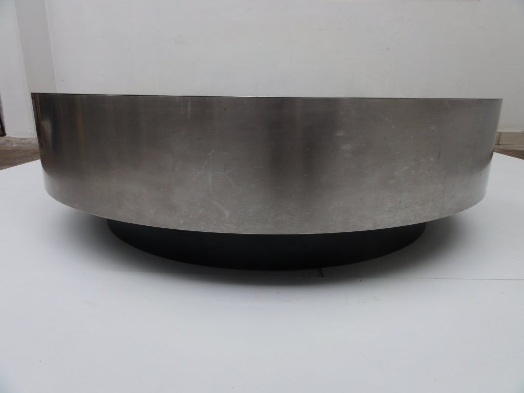 Willy Rizzo TRG Revolving Coffeetable Studio Willy Rizzo Italy 3