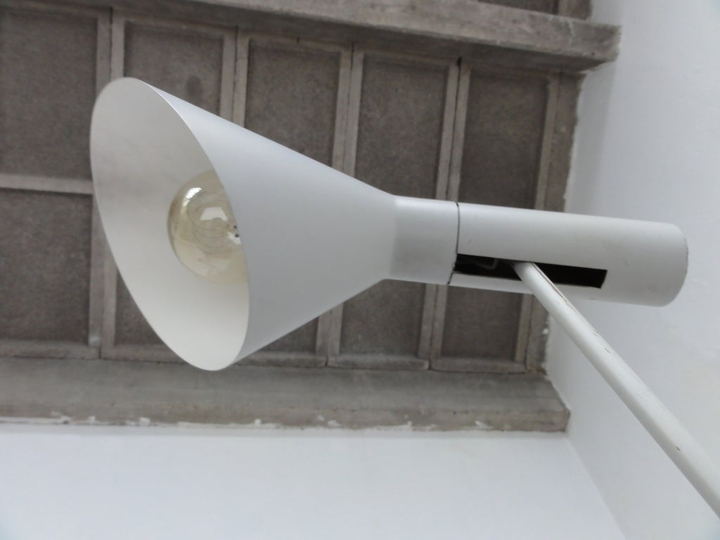 Mid-20th Century Early Edition Arne Jacobsen Visor Floor Lamp by Louis Poulsen 1957