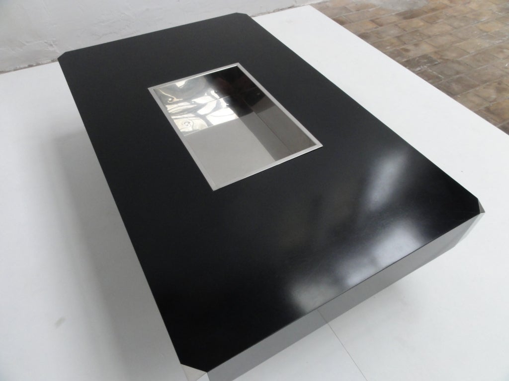 Willy Rizzo, ALVEO, coffee table. Published in CASA VOGUE 2