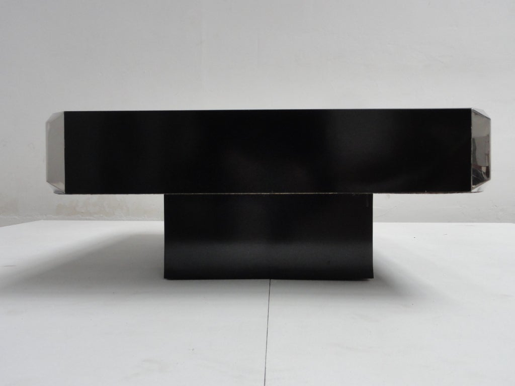 Willy Rizzo, ALVEO, coffee table. Published in CASA VOGUE 3