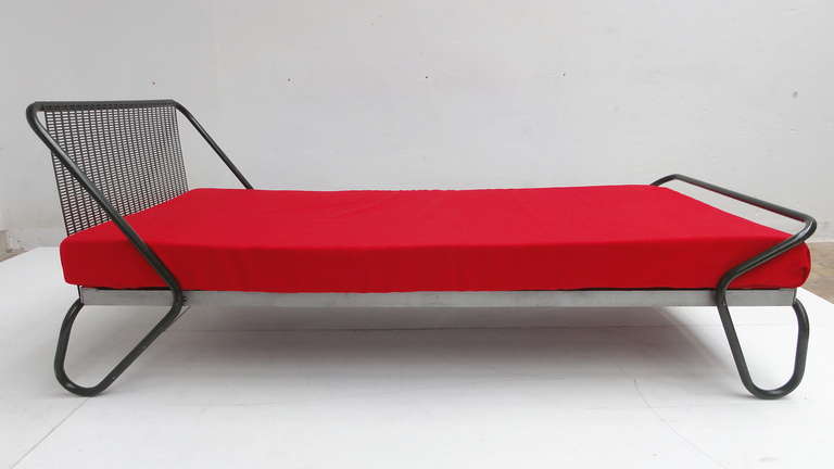 Mid-20th Century 1952 'Miami' Daybed by Jacques Hitier for the Famous 'Antony' Building, Paris