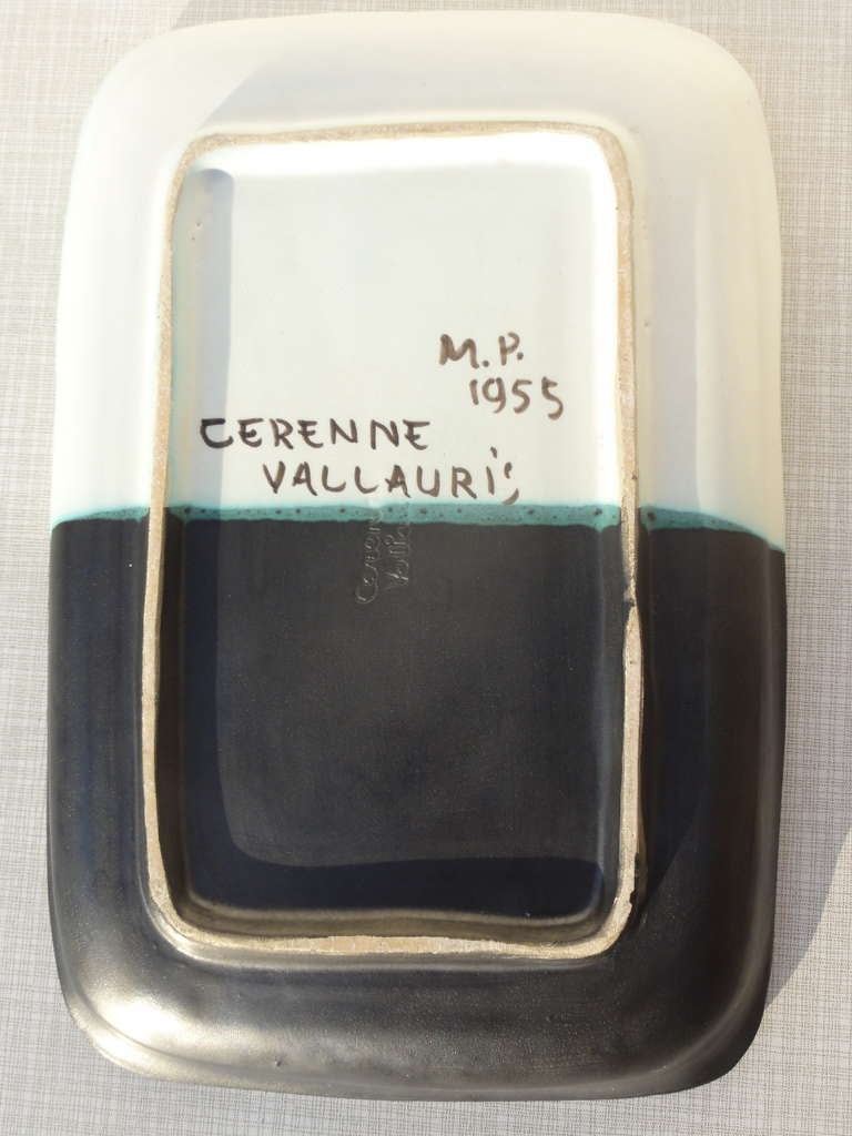 Mid-20th Century Vallauris Cerenne Studio Charles Rene Neveux 1955