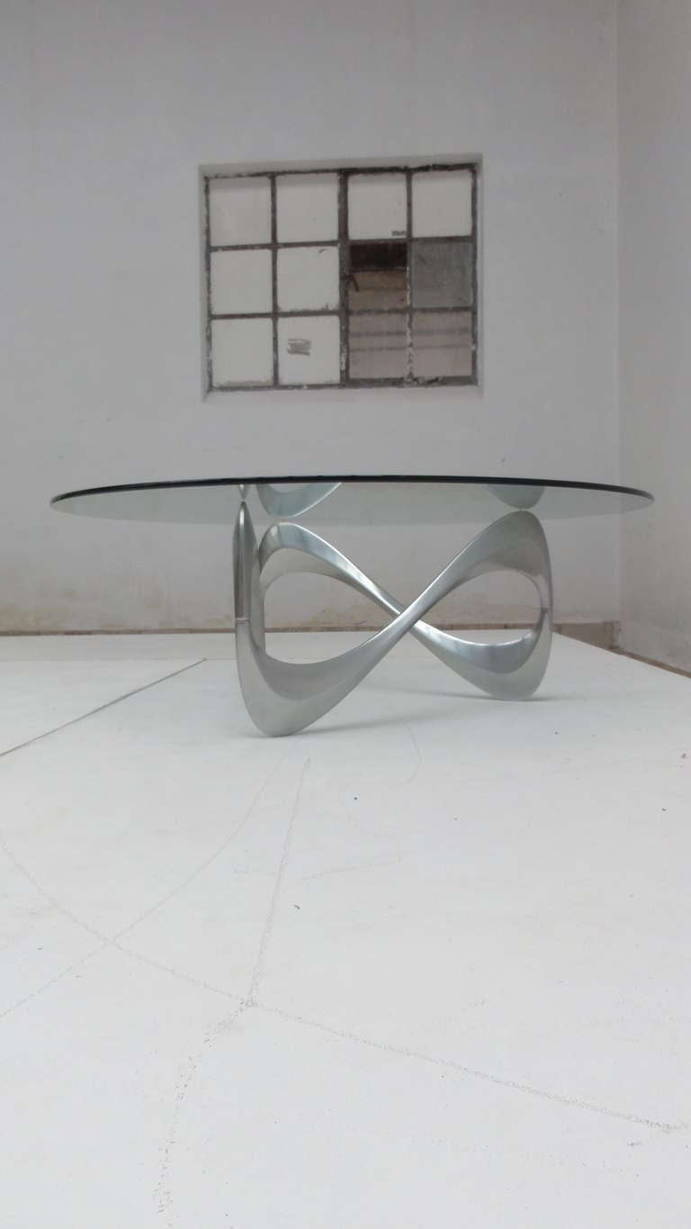Knut Hesterberg ''Snake'' Table for Roland Schmitt, Germany, 1960's 2