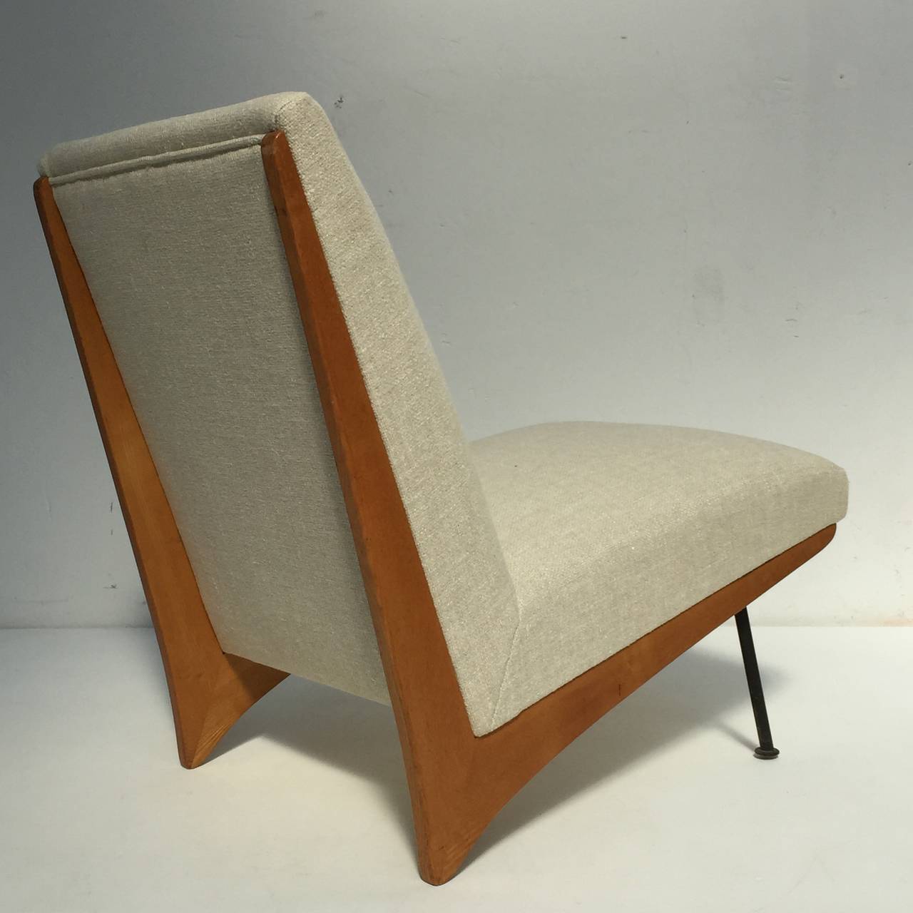 Mid-Century Modern French 'Kangourou' Lounge Chair, 1950