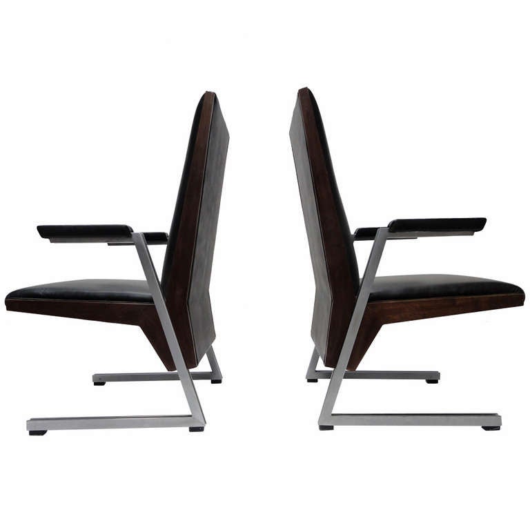 Chairs from ''Provincie huis Arnhem'' architects J.J.M. Vegter and T.T. Deurvorst For Sale at