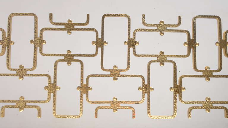 Rare and Stunning Brass Bed by Osvaldo Borsani and Arnaldo Pomodoro, circa 1958
