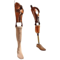 Brutal and Bizarre Decorative Vintage Artificial Legs